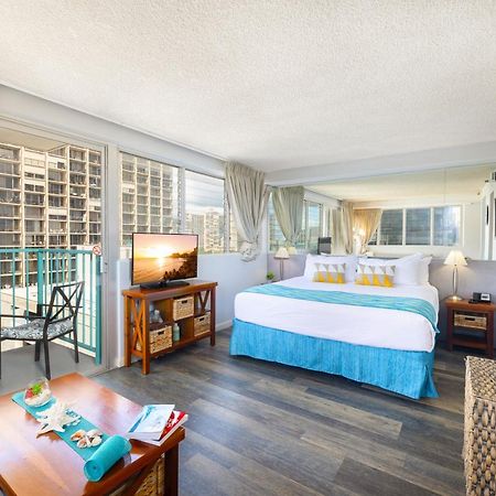 Beautiful Studio In The Heart Of Vibrant Waikiki Honolulu Buitenkant foto