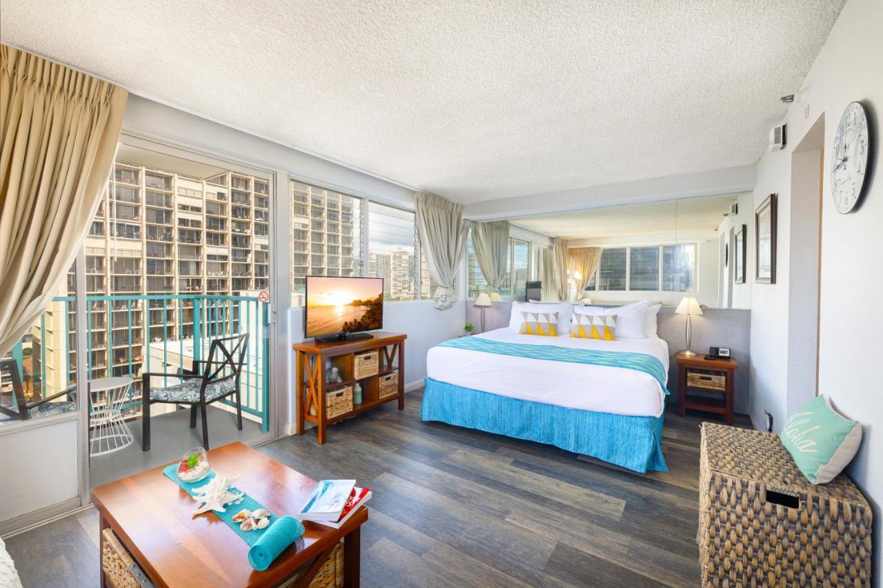 Beautiful Studio In The Heart Of Vibrant Waikiki Honolulu Buitenkant foto