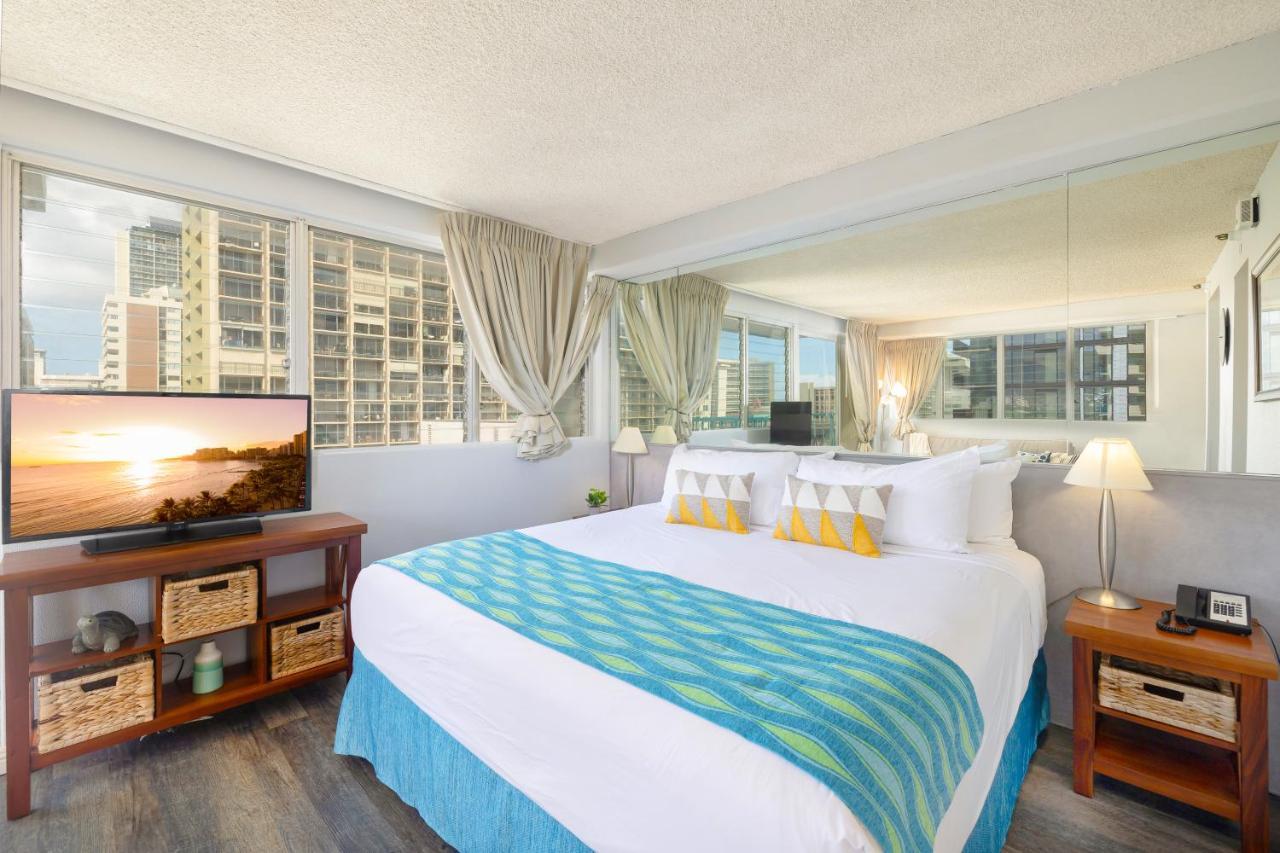 Beautiful Studio In The Heart Of Vibrant Waikiki Honolulu Buitenkant foto