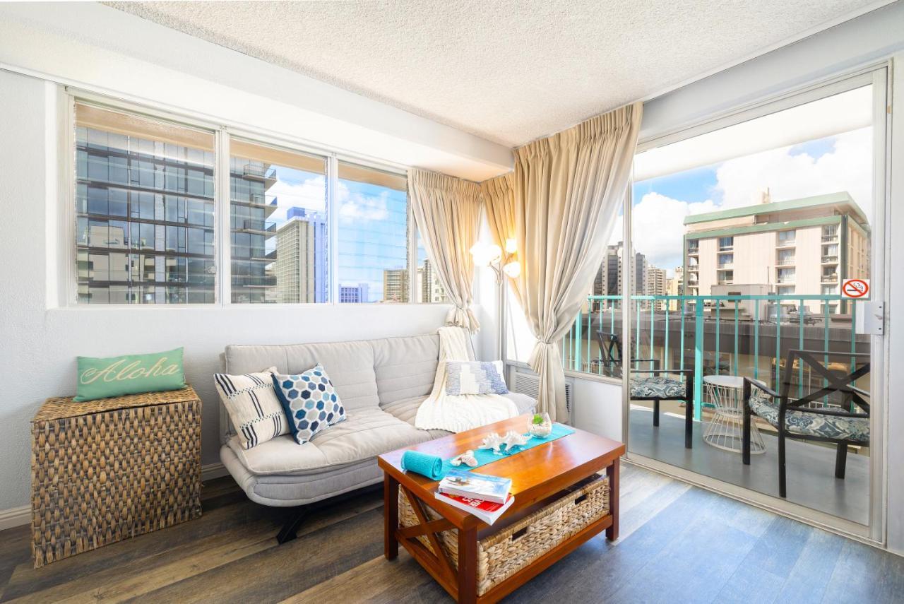 Beautiful Studio In The Heart Of Vibrant Waikiki Honolulu Buitenkant foto